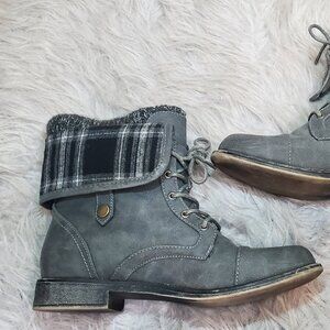 JustFab Elenora Ankle Booties Sz 7.5